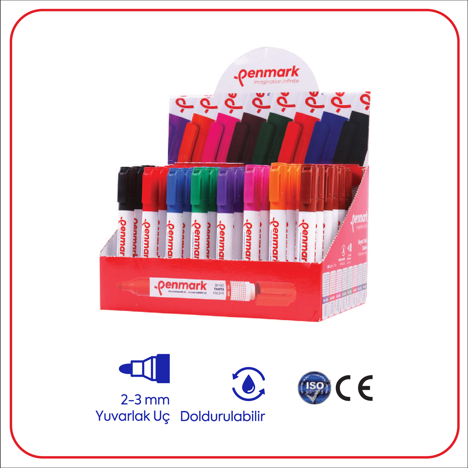 Beyaz Tahta Kalemi Katon Stand