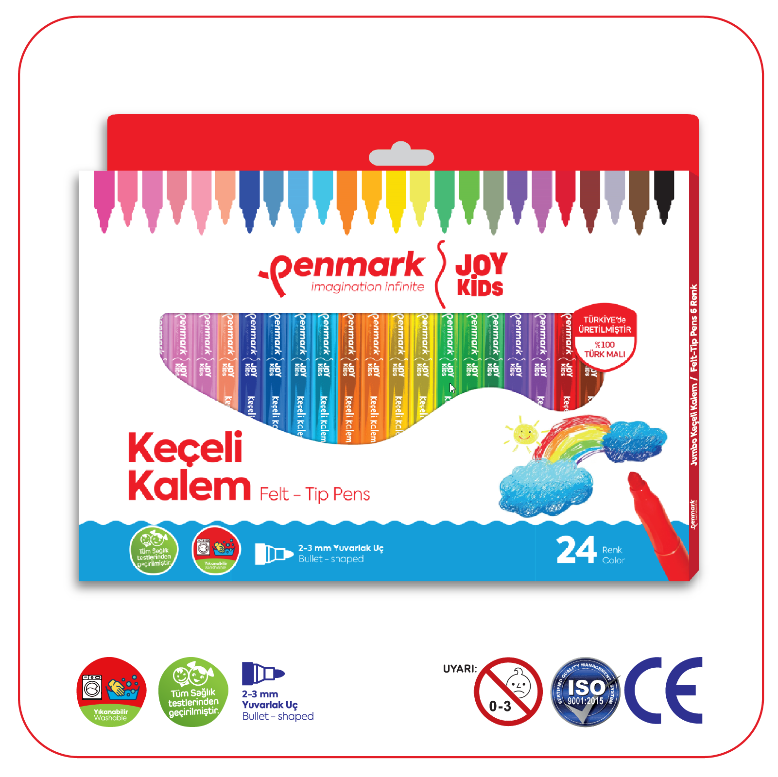 24lü Keçeli Kalem