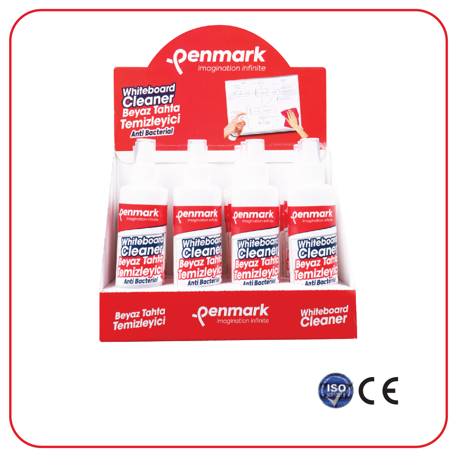 Beyaz Tahta Temizleyici 125ml