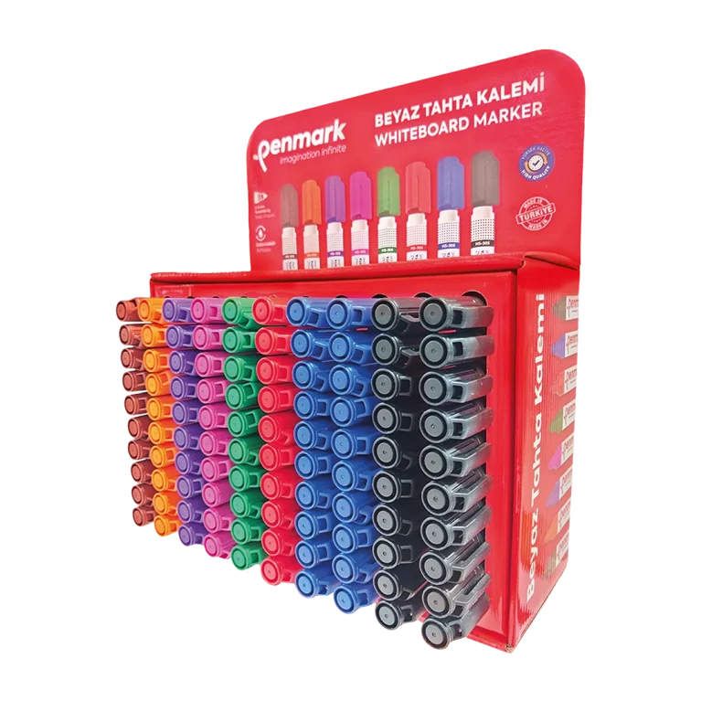 Beyaz Tahta Kalemi Karton Stant HS-305-100-Penmark